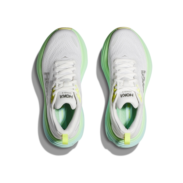Hoka Bondi 8 - Blanc De Blanc/Sunlit Ocean