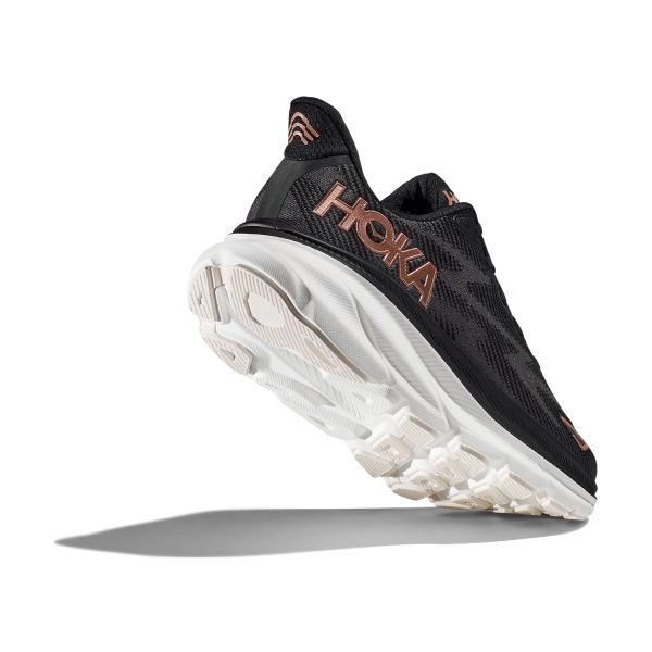 Hoka Clifton 9 - Black/Rose Gold