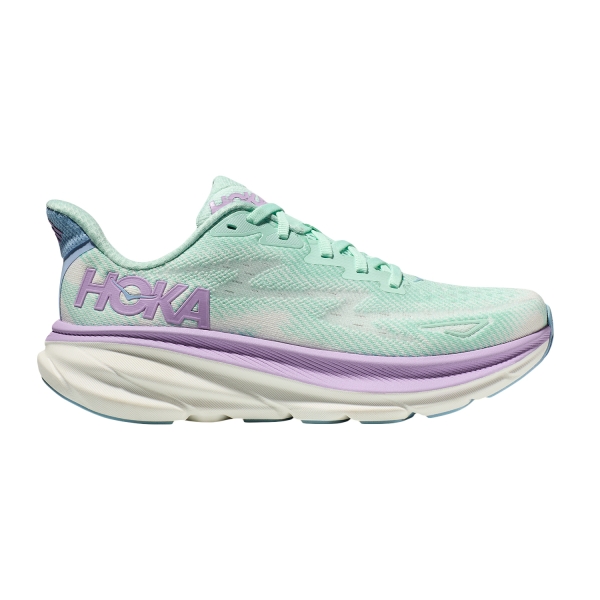 Hoka One One Clifton 9 Wide - Sunlit Ocean/lilac Mist