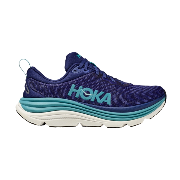 Woman's Structured Running Shoes Hoka Hoka Gaviota 5  Bellwether Blue/Evening Sky  Bellwether Blue/Evening Sky 