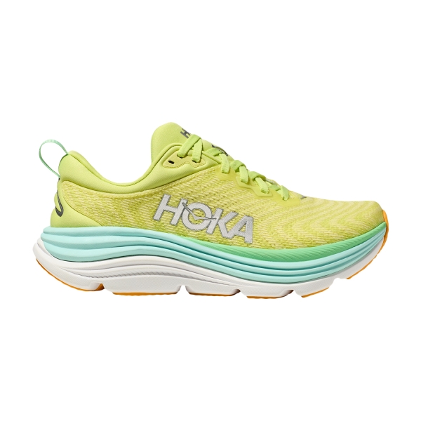 Woman's Structured Running Shoes Hoka Gaviota 5  Citrus Glow/Sunlit Ocean 1134235CGSO