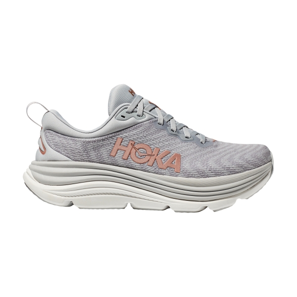 Woman's Structured Running Shoes Hoka Gaviota 5  Harbor Mist/Rose Gold 1134235HMRG