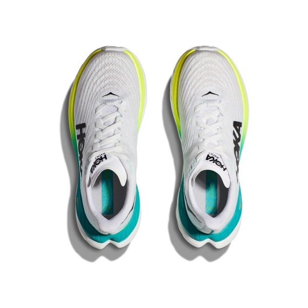 Hoka Mach 5 Wide - White/Blue Glass