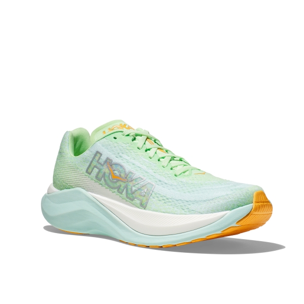 Hoka Mach X - Lime Glow/Sunlit Ocean