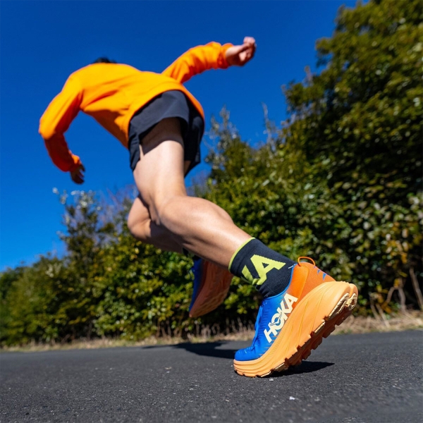 Hoka One One Rincon 3 - Coastal Sky/Vibrant Orange