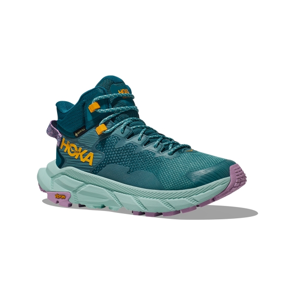 Hoka Trail Code GTX Women s Hiking Shoes Ocean Mist