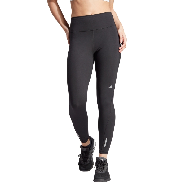 Tights Running Donna adidas adidas Ultimate 7/8 Tights  Black  Black 