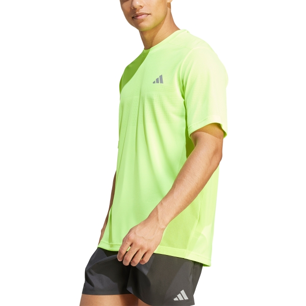 Men's Running T-Shirt adidas Ultimate Knit TShirt  Lucid Lemon HZ4439