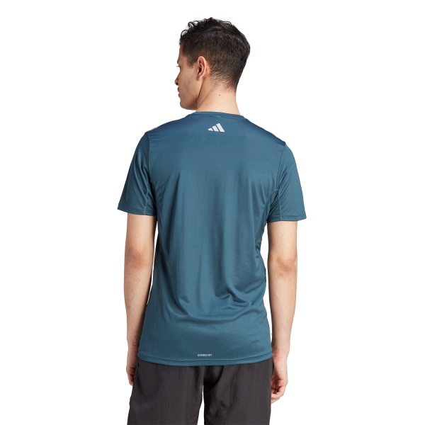 adidas Run Icons 3 Bar Camiseta - Arctic Night