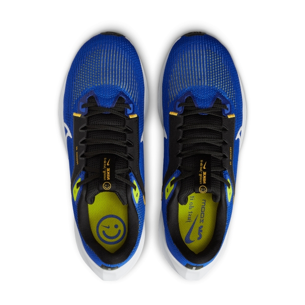 Nike Air Zoom Pegasus 40 Wide Men's Running Shoes - Racer Blue