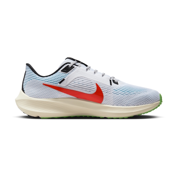 Nike Air Zoom Pegasus 40 SE - White/Multi Color/Pale Ivory