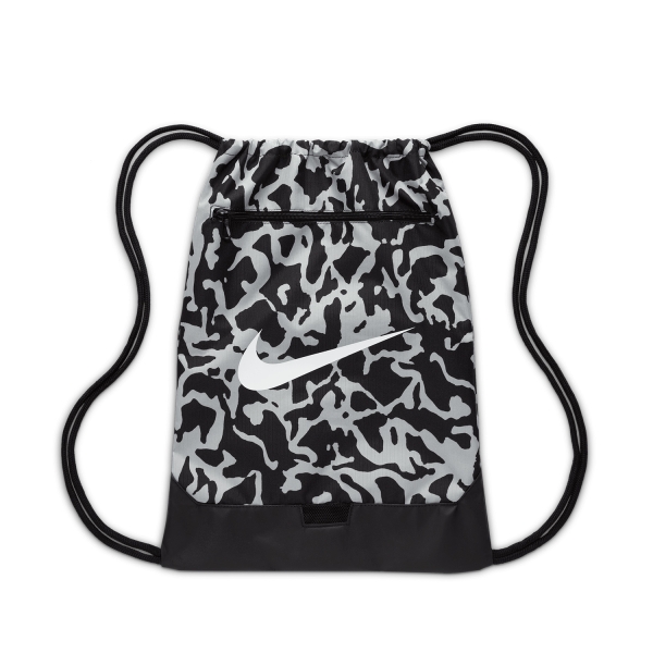 Mochila Nike Brasilia Bolsa  Black/Light Smoke Grey/White FB2831010