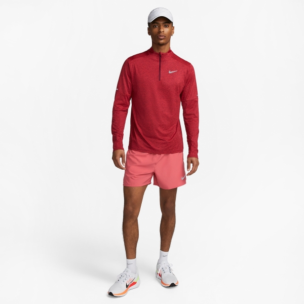 Nike Challenger 5in Shorts - Adobe/Black/Reflective Silver