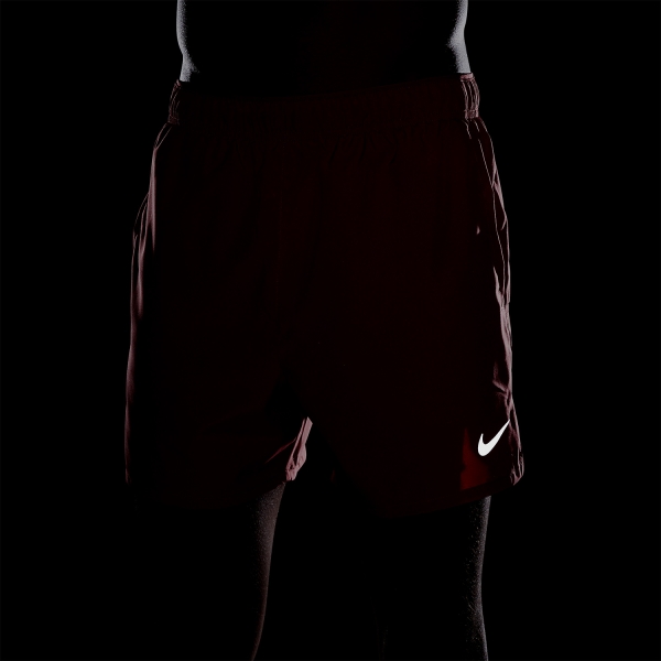 Nike Challenger 5in Shorts - Adobe/Black/Reflective Silver