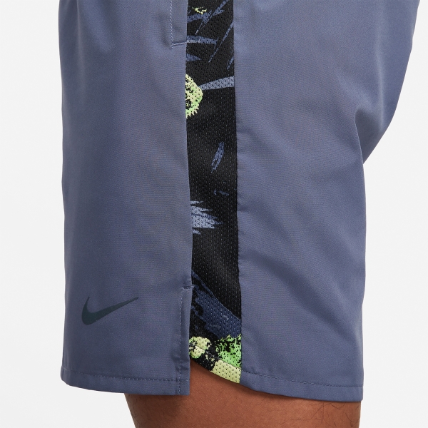 Nike Dri-FIT Challenger Studio 72 7in Shorts - Diffused Blue/Black