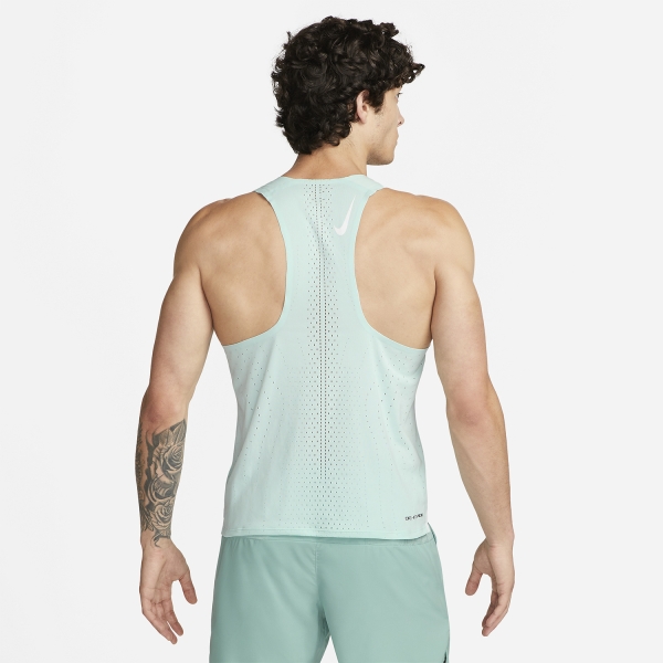 Nike Dri-FIT ADV AeroSwift Tank - Jade Ice/White