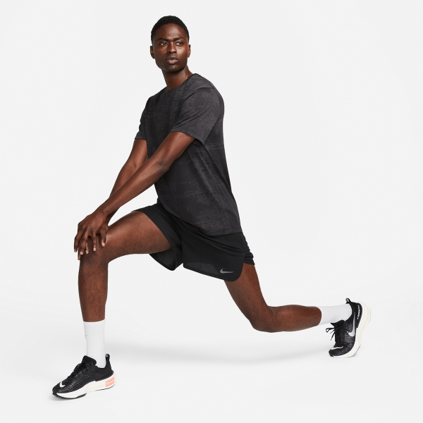 Nike Dri-FIT ADV Run Division T-Shirt - Bronzine/Vivid Sulfur/Refblk