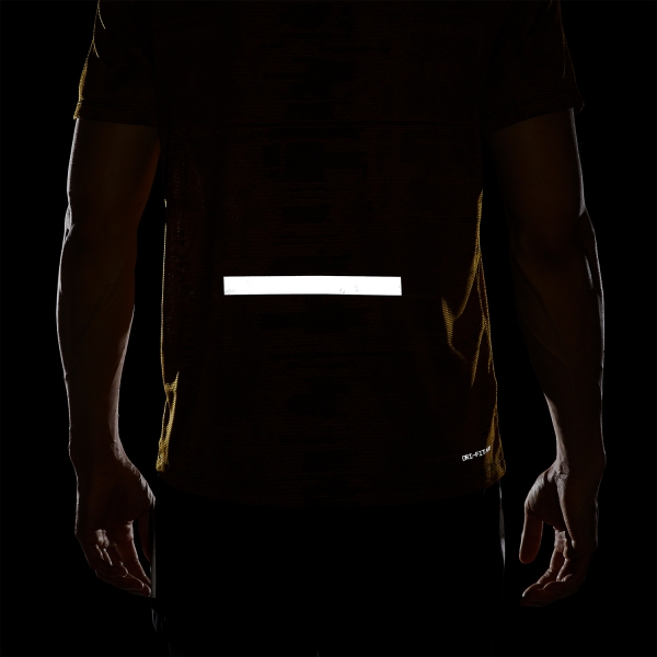 Nike Dri-FIT ADV Run Division T-Shirt - Bronzine/Vivid Sulfur/Refblk