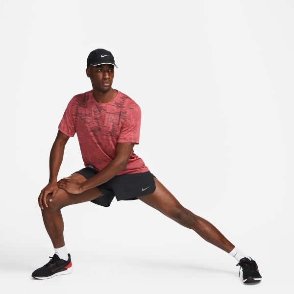 Nike Dri-FIT ADV Run Division T-Shirt - Red Stardust/Adobe/Refblk