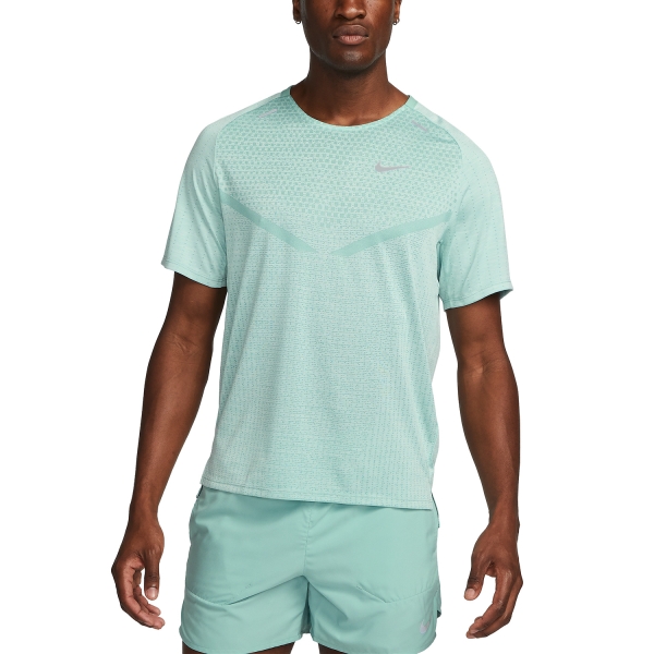 Men's Running T-Shirt Nike Nike DriFIT ADV Techknit Ultra TShirt  Mineral/Jade Ice/Reflective Silver  Mineral/Jade Ice/Reflective Silver 