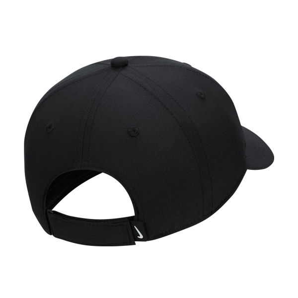 Nike Dri-FIT Club Logo Cappello - Black/White