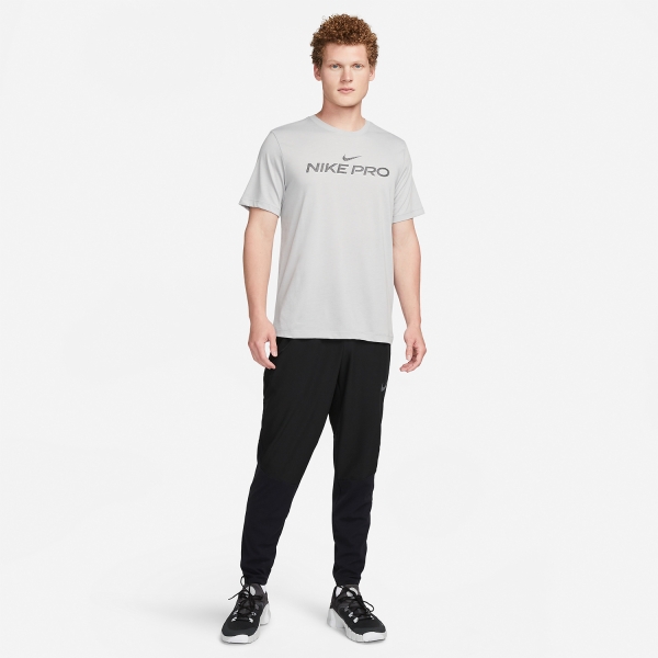 Nike Pro Fitness T-Shirt - Light Smoke Grey