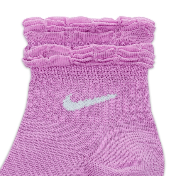 Nike Dri-FIT Gym Calze - Rush Fuchsia/Jade Ice