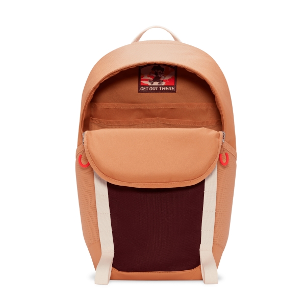 Nike Dri-FIT Hike Backpack - Amber Brown/Night Maroon/Bright Crimson