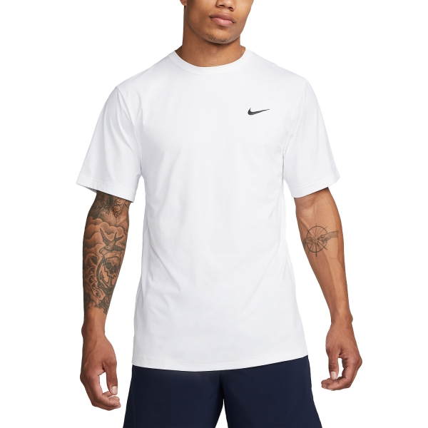 Maglietta Training Uomo Nike Nike DriFIT Hyverse Maglietta  White/Black  White/Black 