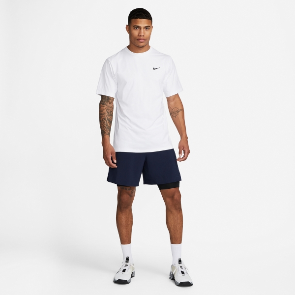 Nike Dri-FIT Hyverse Camiseta - White/Black