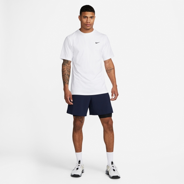 Nike Dri-FIT Hyverse Maglietta - White/Black