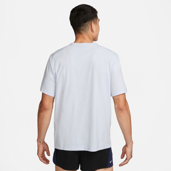 Nike Dri-FIT Hyverse Track Club Camiseta - Footbal Grey/Midnight Navy