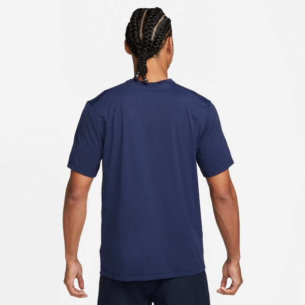 Nike Dri-FIT Hyverse Track Club Camiseta - Midnight Navy/Summit White