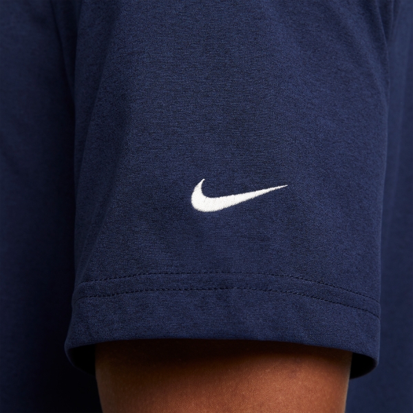 Nike Dri-FIT Hyverse Track Club T-Shirt - Midnight Navy/Summit White