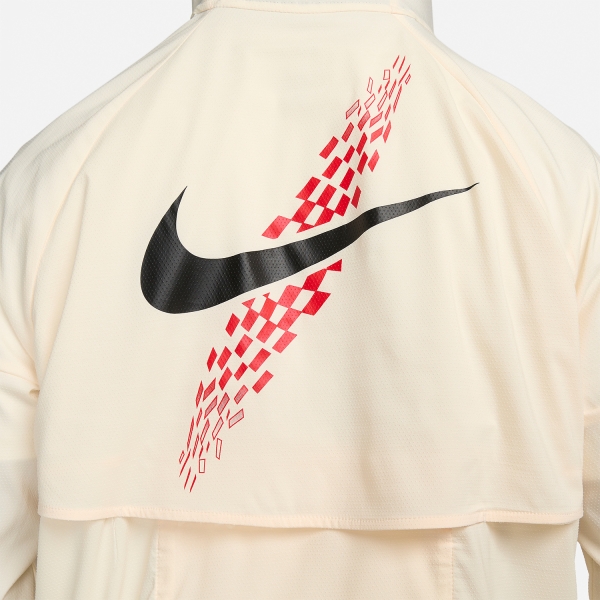 Nike Dri-FIT Windrunner Eliud Kipchoge Jacket - Coconut Milk/Black/Reflective Silver