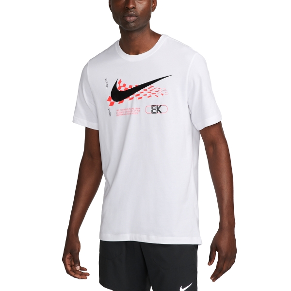 Camisetas Running Hombre Nike DriFIT Eliud Kipchoge Camiseta  White FJ2358100