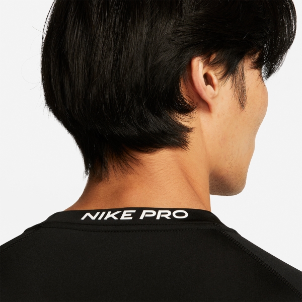 Nike Dri-FIT Logo Camisa - Black/White