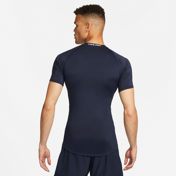 Nike Dri-FIT Logo Camiseta - Obsidian/Black