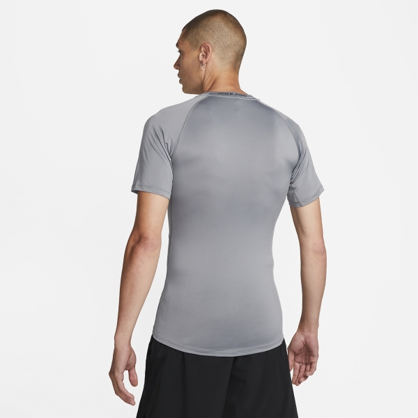 Nike Dri-FIT Logo Maglietta - Smoke Grey/Black