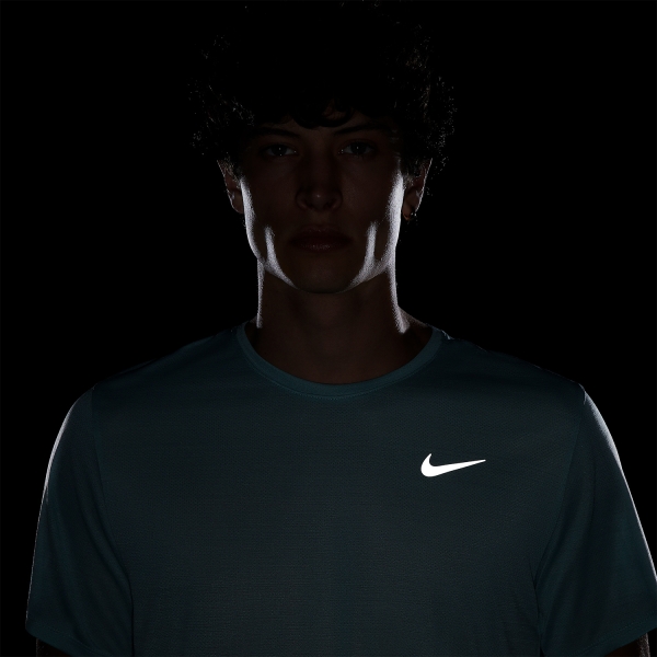 Nike Dri-FIT Miler Breathe Camiseta - Mineral/Reflective Silver