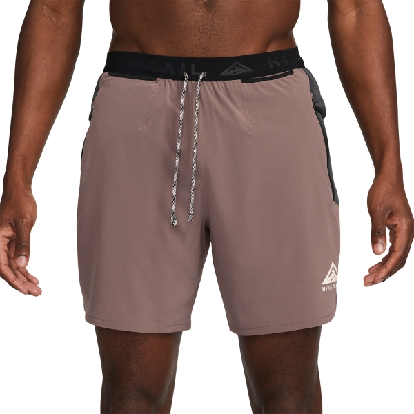Nike Dri-FIT Second Sunrise 7in Shorts - Plum Eclipse/Anthracite/Guava Ice