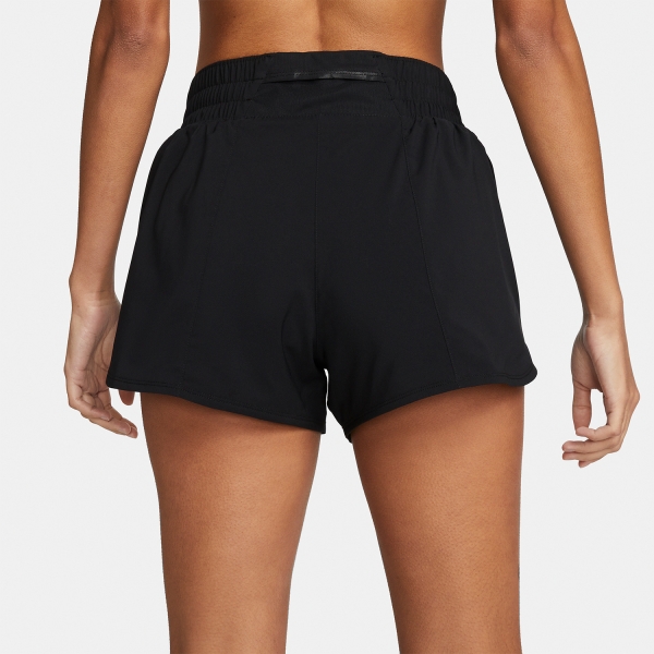 Nike Dri-FIT One 3in Shorts - Black/Reflective Silver