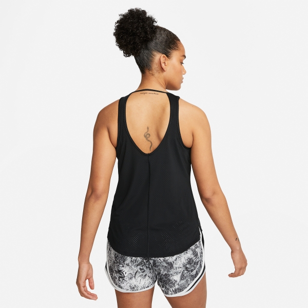 Nike Dri-FIT One Breathe Tank - Black/White