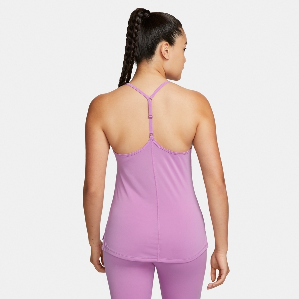 Nike Dri-FIT One Elastika Tank - Rush Fuchsia/White