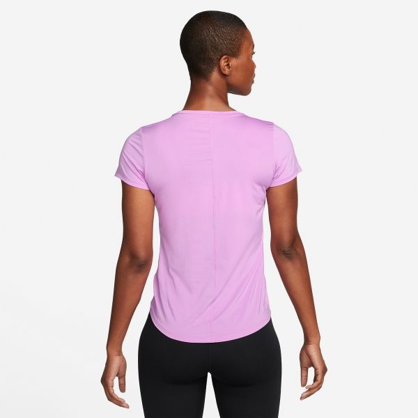 Nike Dri-FIT One Logo T-Shirt - Rush Fuchsia/White