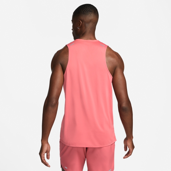 Nike Dri-FIT Rise 365 Tank - Adobe/Reflective Silver