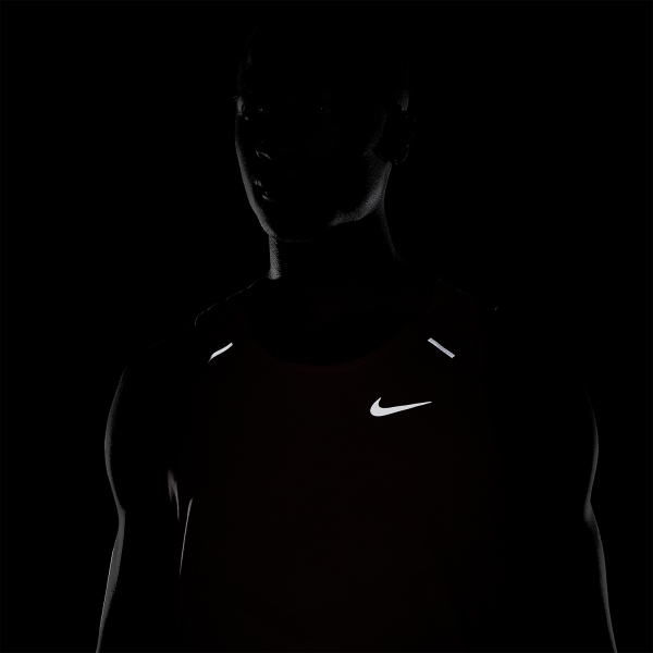 Nike Dri-FIT Rise 365 Tank - Adobe/Reflective Silver