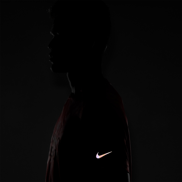 Nike Dri-FIT Run Division Rise 365 Maglietta - Adobe/Reflective Black