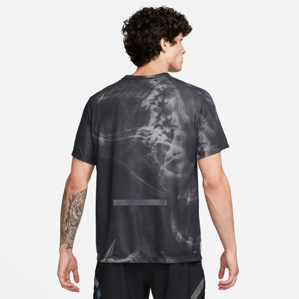 Nike Dri-FIT Run Division Rise 365 Camiseta - Black/Reflective Black