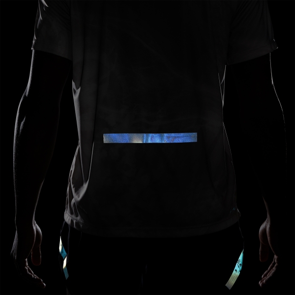 Nike Dri-FIT Run Division Rise 365 T-Shirt - Light Iron Ore/Reflective Black